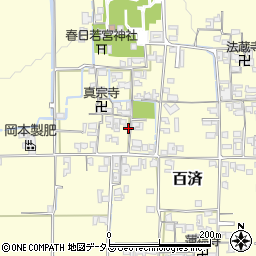 奈良県北葛城郡広陵町百済1178周辺の地図