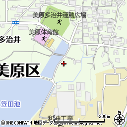 大阪府堺市美原区多治井867周辺の地図