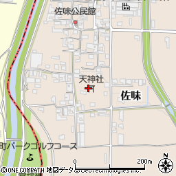 奈良県磯城郡田原本町佐味593周辺の地図