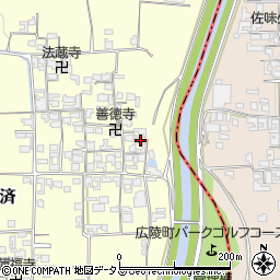 奈良県北葛城郡広陵町百済1252周辺の地図