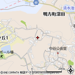 岡山県浅口市鴨方町深田1374周辺の地図