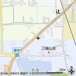 奈良県桜井市太田6-1周辺の地図
