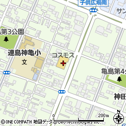 ドラッグストアコスモス水島神田店周辺の地図