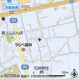 広島県福山市駅家町万能倉1217周辺の地図
