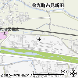 岡山県浅口市金光町大谷2487-17周辺の地図