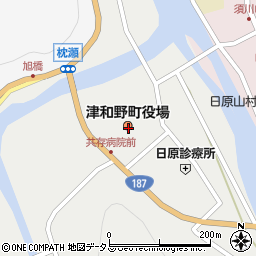 西中国信用金庫日原出張所周辺の地図