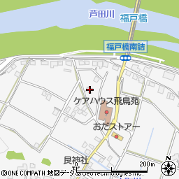 広島県福山市芦田町福田190周辺の地図