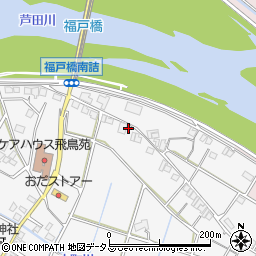 広島県福山市芦田町福田111周辺の地図