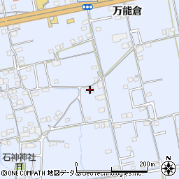 広島県福山市駅家町万能倉877周辺の地図