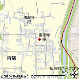 奈良県北葛城郡広陵町百済1235周辺の地図