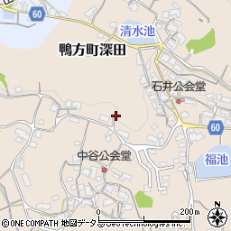 岡山県浅口市鴨方町深田1242周辺の地図