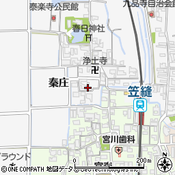 奈良県磯城郡田原本町秦庄298周辺の地図