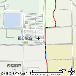 奈良県磯城郡田原本町笠形232周辺の地図