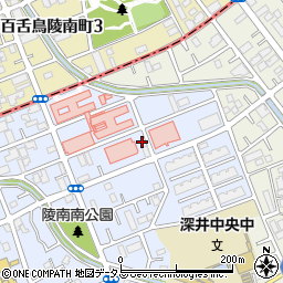 大阪府堺市中区深井北町3165-7周辺の地図