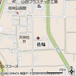 奈良県磯城郡田原本町佐味259-2周辺の地図