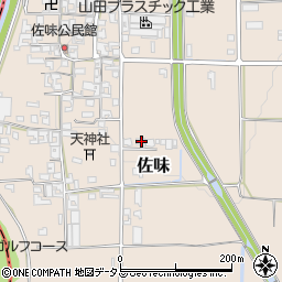 奈良県磯城郡田原本町佐味259周辺の地図