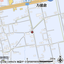 広島県福山市駅家町万能倉877-1周辺の地図