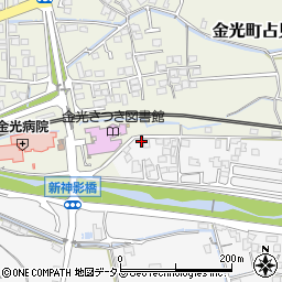 岡山県浅口市金光町大谷2487-41周辺の地図