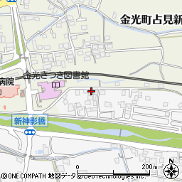 岡山県浅口市金光町大谷2487-48周辺の地図