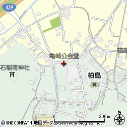亀崎公会堂周辺の地図