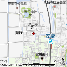 奈良県磯城郡田原本町秦庄295周辺の地図