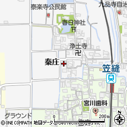 奈良県磯城郡田原本町秦庄299周辺の地図