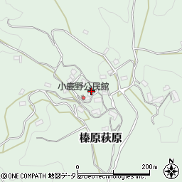 奈良県宇陀市榛原萩原1270周辺の地図