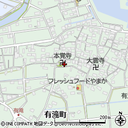 本覚寺周辺の地図