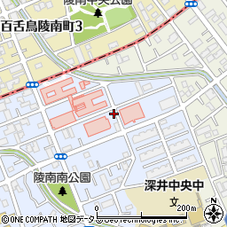 大阪府堺市中区深井北町3165-5周辺の地図