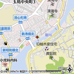 港公園周辺の地図