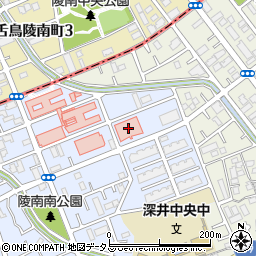 阪和インテリジェント医療センター周辺の地図