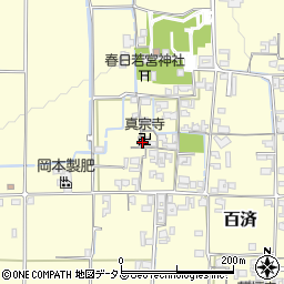 奈良県北葛城郡広陵町百済1162周辺の地図