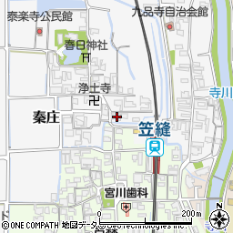 奈良県磯城郡田原本町秦庄306周辺の地図