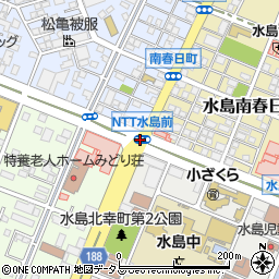 NTT水島周辺の地図