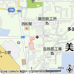 大阪府堺市美原区多治井28周辺の地図