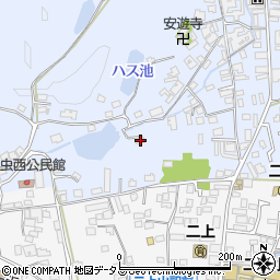 奈良県香芝市穴虫1326周辺の地図