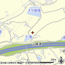 岡山県笠岡市入田周辺の地図