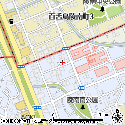 大阪府堺市中区深井北町3117周辺の地図