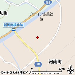 広島県府中市河南町202周辺の地図