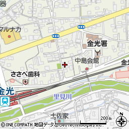 岡山県浅口市金光町占見新田429周辺の地図