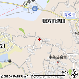 岡山県浅口市鴨方町深田1375周辺の地図