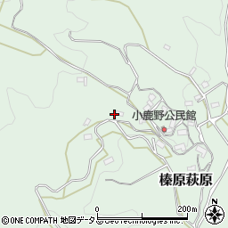 奈良県宇陀市榛原萩原1556-1周辺の地図