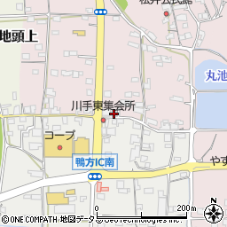 岡山県浅口市鴨方町益坂1414-2周辺の地図