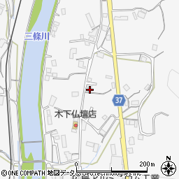 広島県広島市安佐北区白木町秋山599周辺の地図