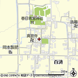奈良県北葛城郡広陵町百済1175周辺の地図