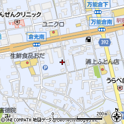 広島県福山市駅家町倉光154-6周辺の地図