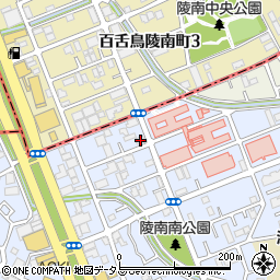 大阪府堺市中区深井北町3116周辺の地図