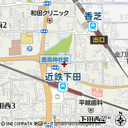 隅田文具店周辺の地図