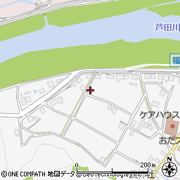 広島県福山市芦田町福田224周辺の地図