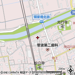 領家亀寿通所介護事業所周辺の地図